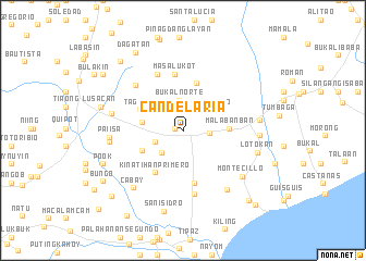 map of Candelaria