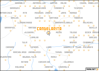 map of Candelarita