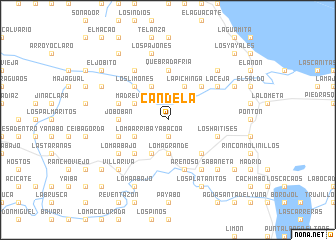 map of Candela