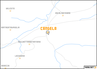 map of Candela