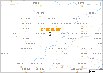 map of Candeleia