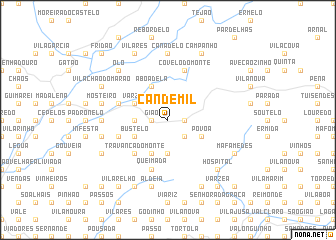 map of Candemil