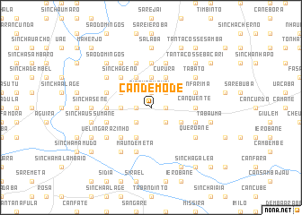 map of Candemode