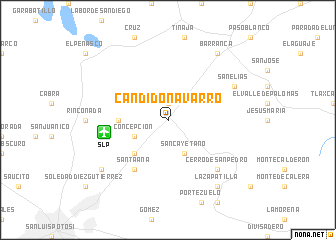 map of Cándido Navarro