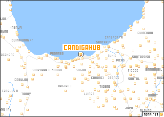 map of Candigahub