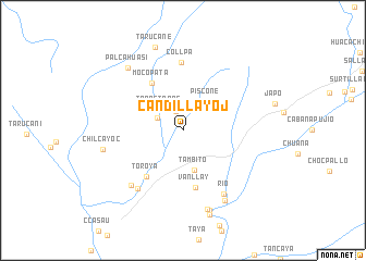 map of Candillayoj