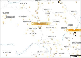 map of Candjangui