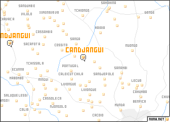 map of Candjangui