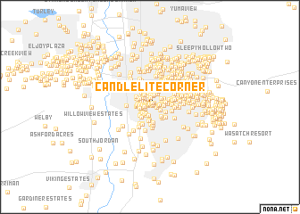 map of Candlelite Corner