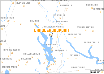 map of Candlewood Point