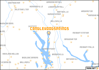 map of Candlewood Springs