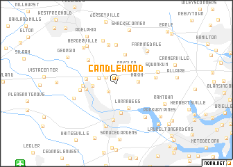 map of Candlewood