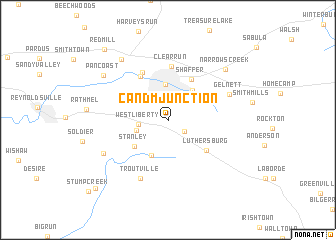 map of C and M Junction