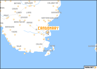 map of Candomaay