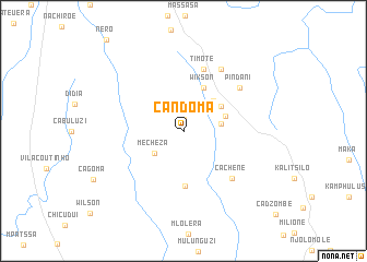 map of Candoma
