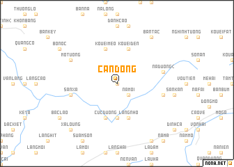 map of Can Dong
