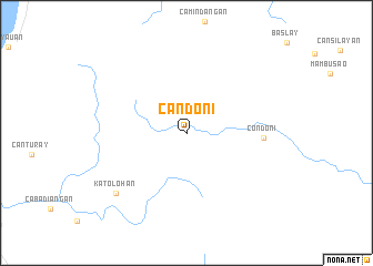 map of Candoni