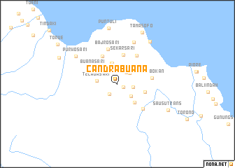 map of Candrabuana