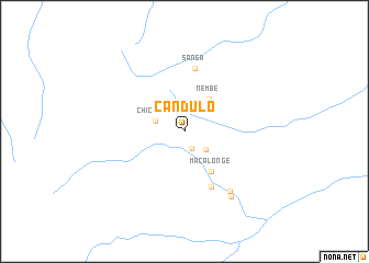 map of Candulo