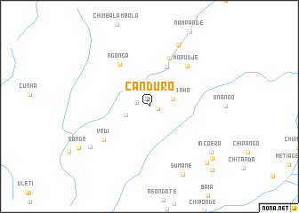 map of Canduro