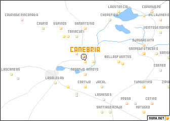 map of Canebria