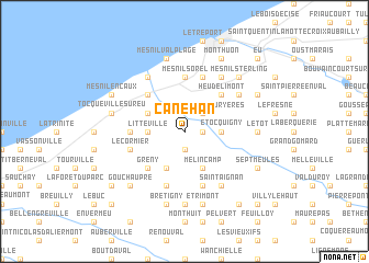 map of Canehan