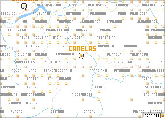 map of Canelas