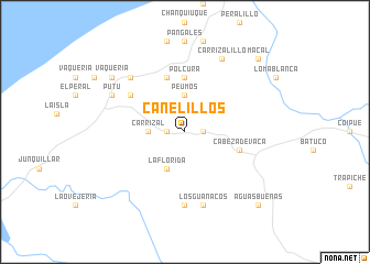 map of Canelillos