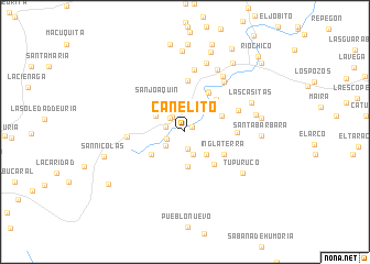 map of Canelito