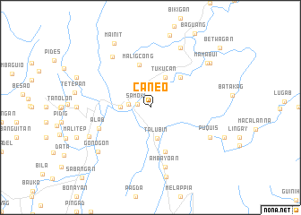 map of Caneo