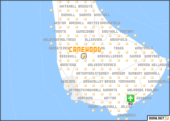 map of Cane Wood