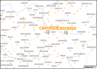 map of Canfanda