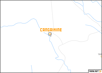 map of Cangaimine