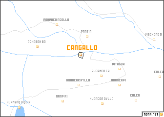 map of Cangallo