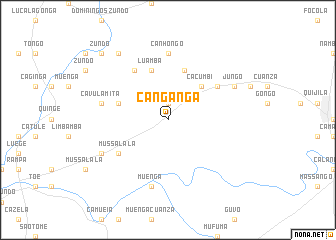 map of Canganga