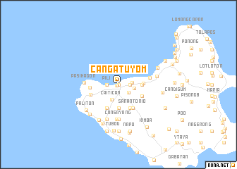 map of Cangatuyom