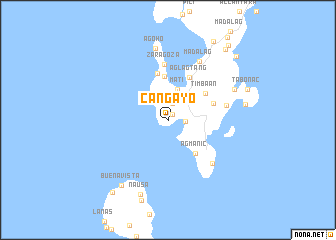 map of Cangayo