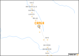 map of Canga