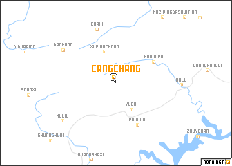 map of Cangchang