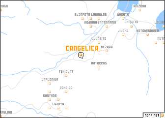 map of Cangélica