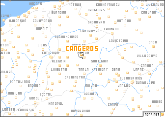 map of Cangeros