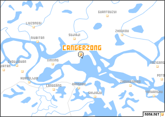 map of Cangerzong