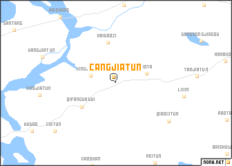 map of Cangjiatun