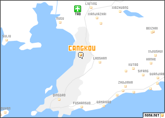 map of Cangkou