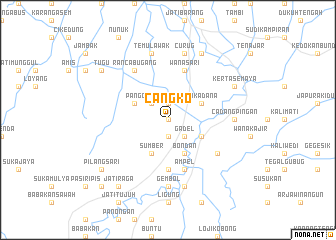 map of Cangko