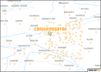 map of Cangkringgatak