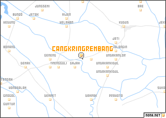 map of Cangkringrembang