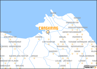 map of Cangkring