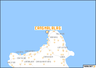 map of Cangmalalag