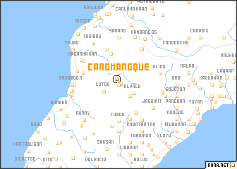 map of Cangmangque